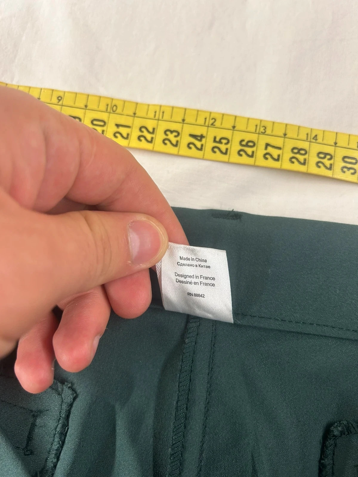 Dark Green Chino Pants Size 50 – photo 10